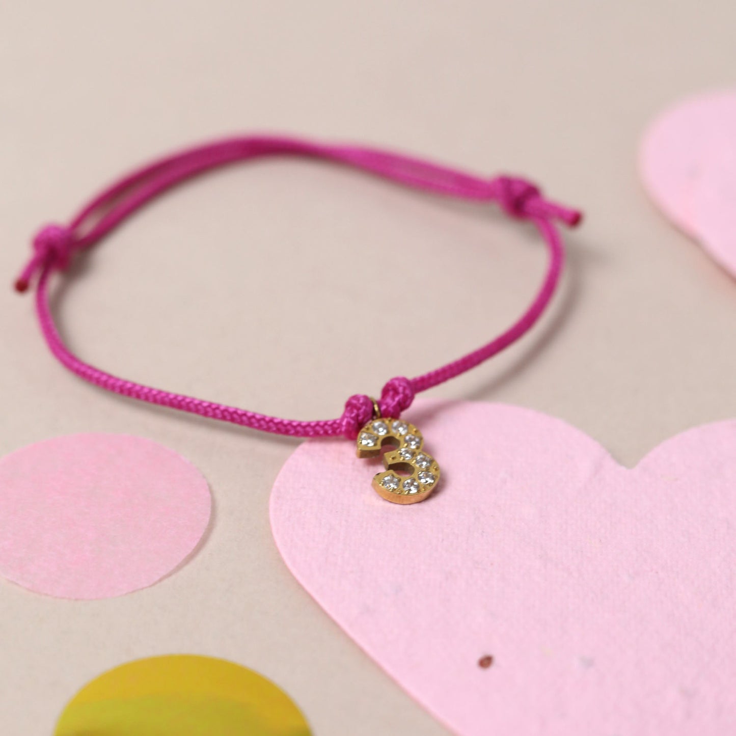 Birthday Bracelet - 100% Recycled Plastic Bottles