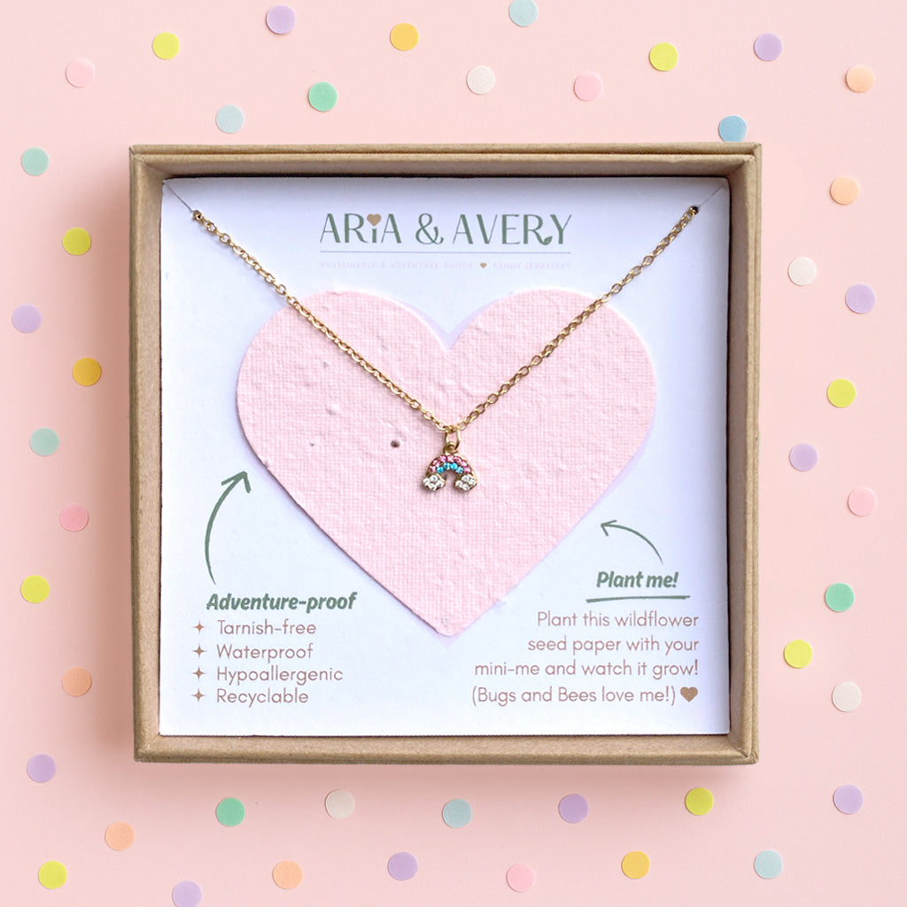 Rainbow Charm Children's Necklace