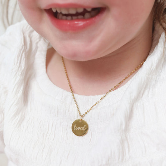 Children's Positive Affirmation Necklace