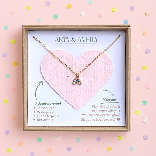Rainbow Charm Children's Necklace