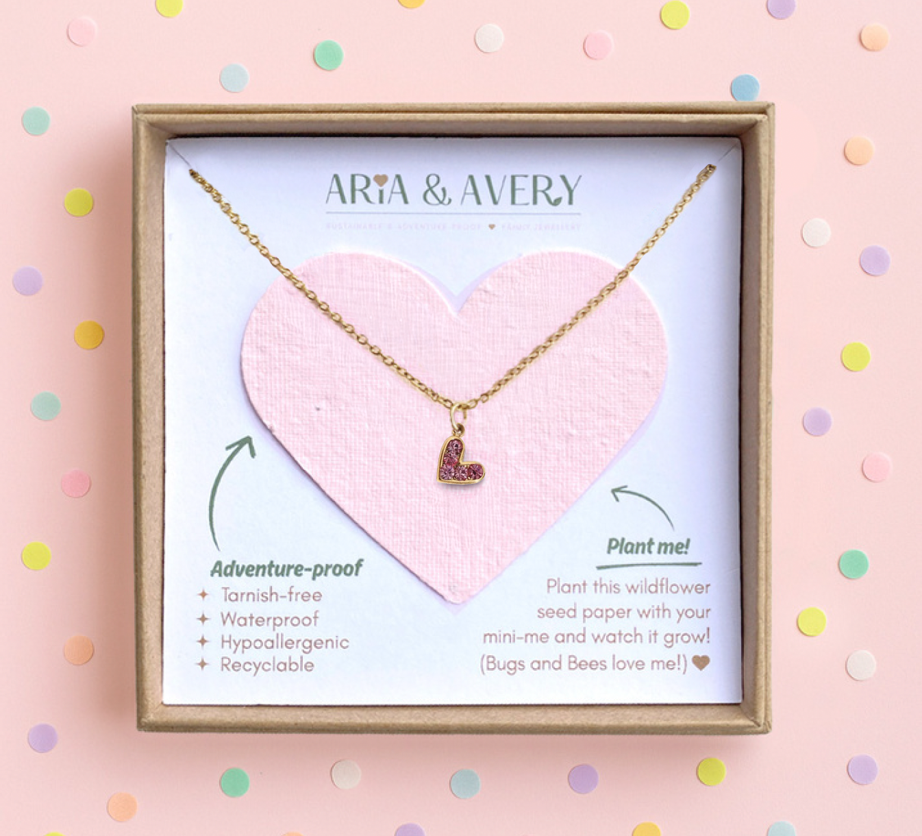 Little Love Children's Heart Charm Necklace