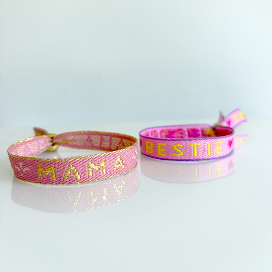 Mama & Her Little Bestie Matching Festival Wristbands